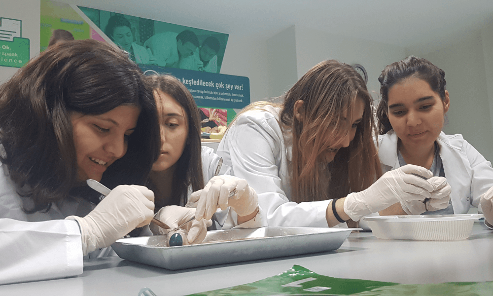 PRIVATE BILFEN ÇAYYOLU HIGH SCHOOLS - EYE DISSECTION EXPERIMENT